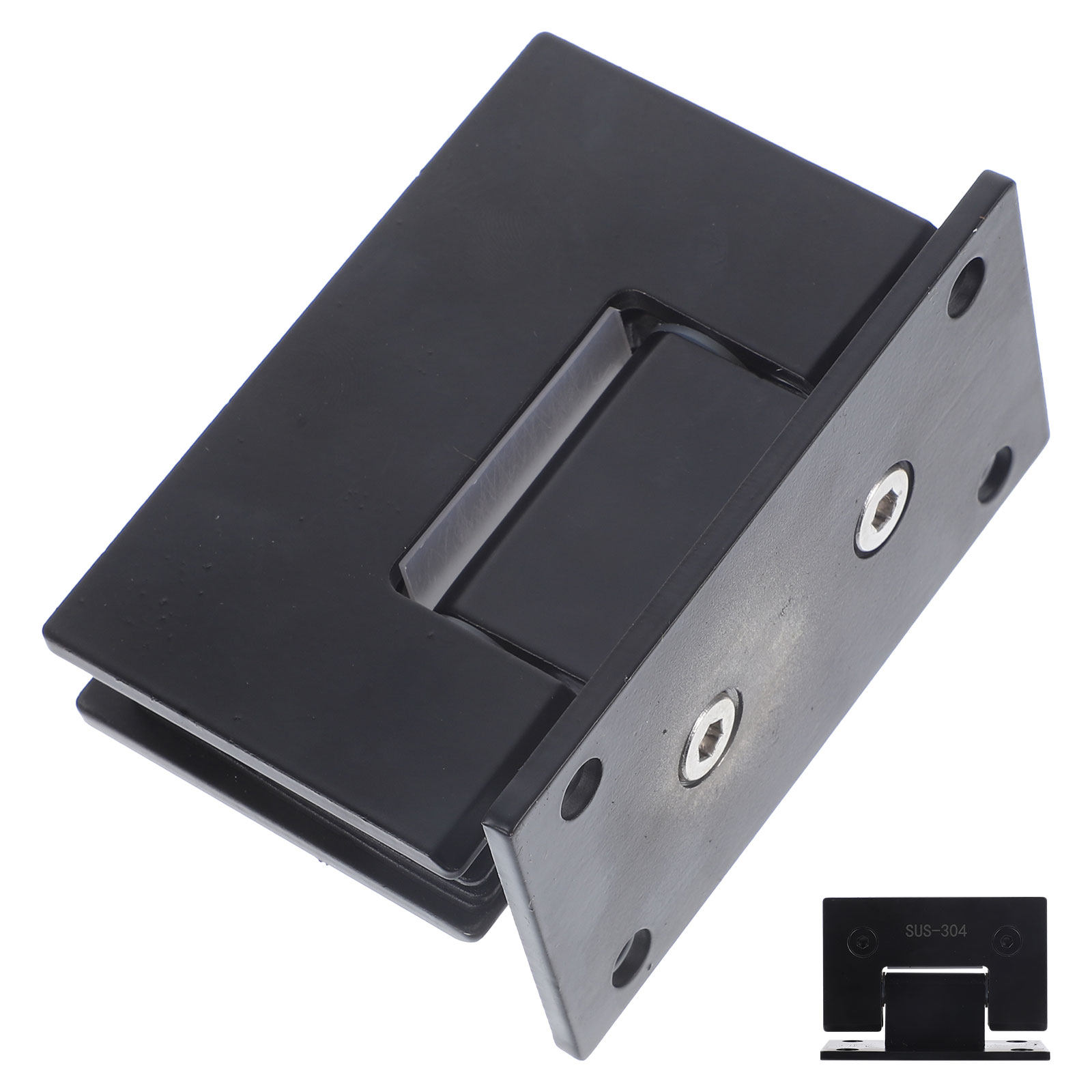 Glass Door Hinge - 1Pcs Glass Door Clamp Bathroom Clip