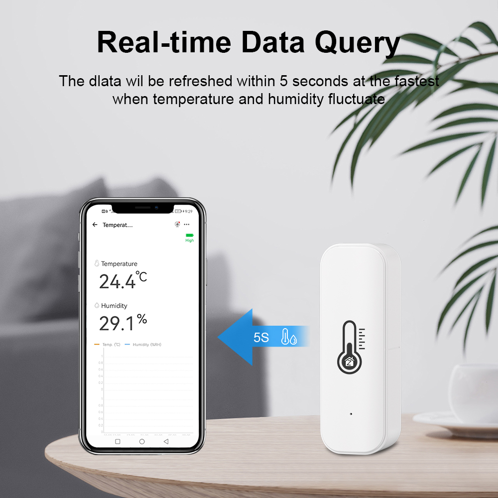 Ewelink ZigBee Smart Temperatu - đánh giá và giá Digital Hygrometer Probe