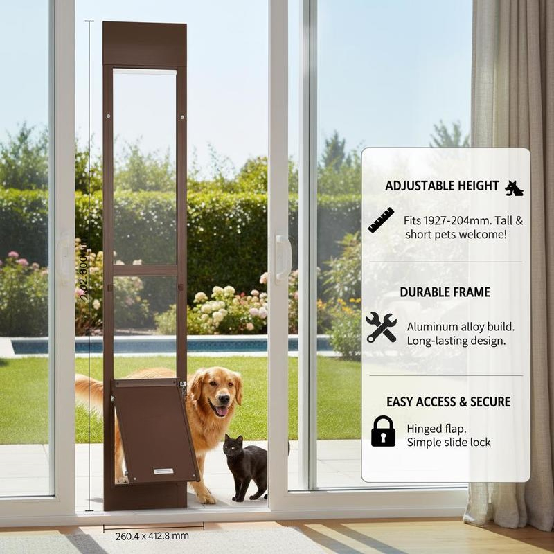 Dog Door for Sliding Glass Doo - đánh giá và giá Glass Door Hinge