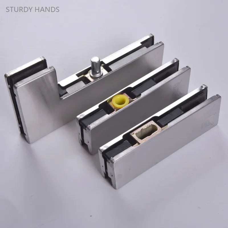 Universal Glass Door Clamp wit - đánh giá và giá Glass Door Hinge