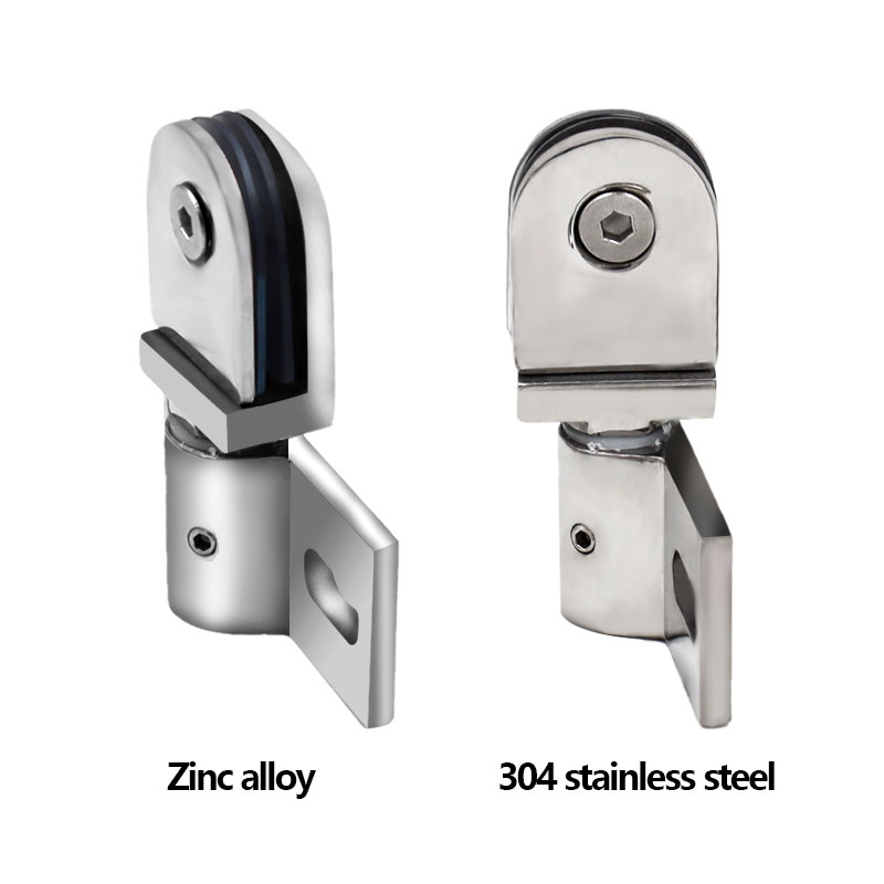 Bathroom glass door clip/clamp - đánh giá và giá Glass Door Hinge