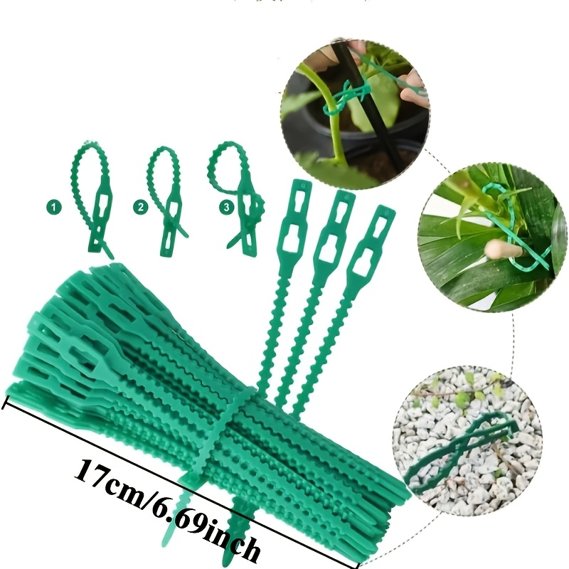 100PCS reusable adjustable pla - đánh giá và giá Vine Climbing Plastic