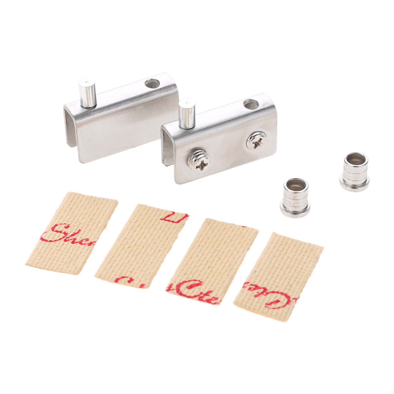 2 Pcs Glass Shelf Clamp Pivot  - đánh giá và giá Glass Door Hinge