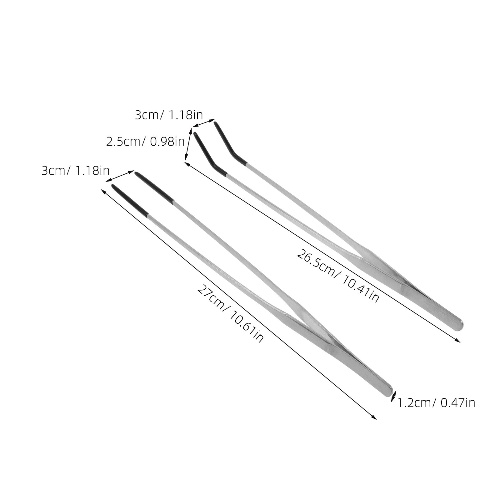 2Pcs Stainless Steel Feeding T - đánh giá và giá Feeding Tong Stainless