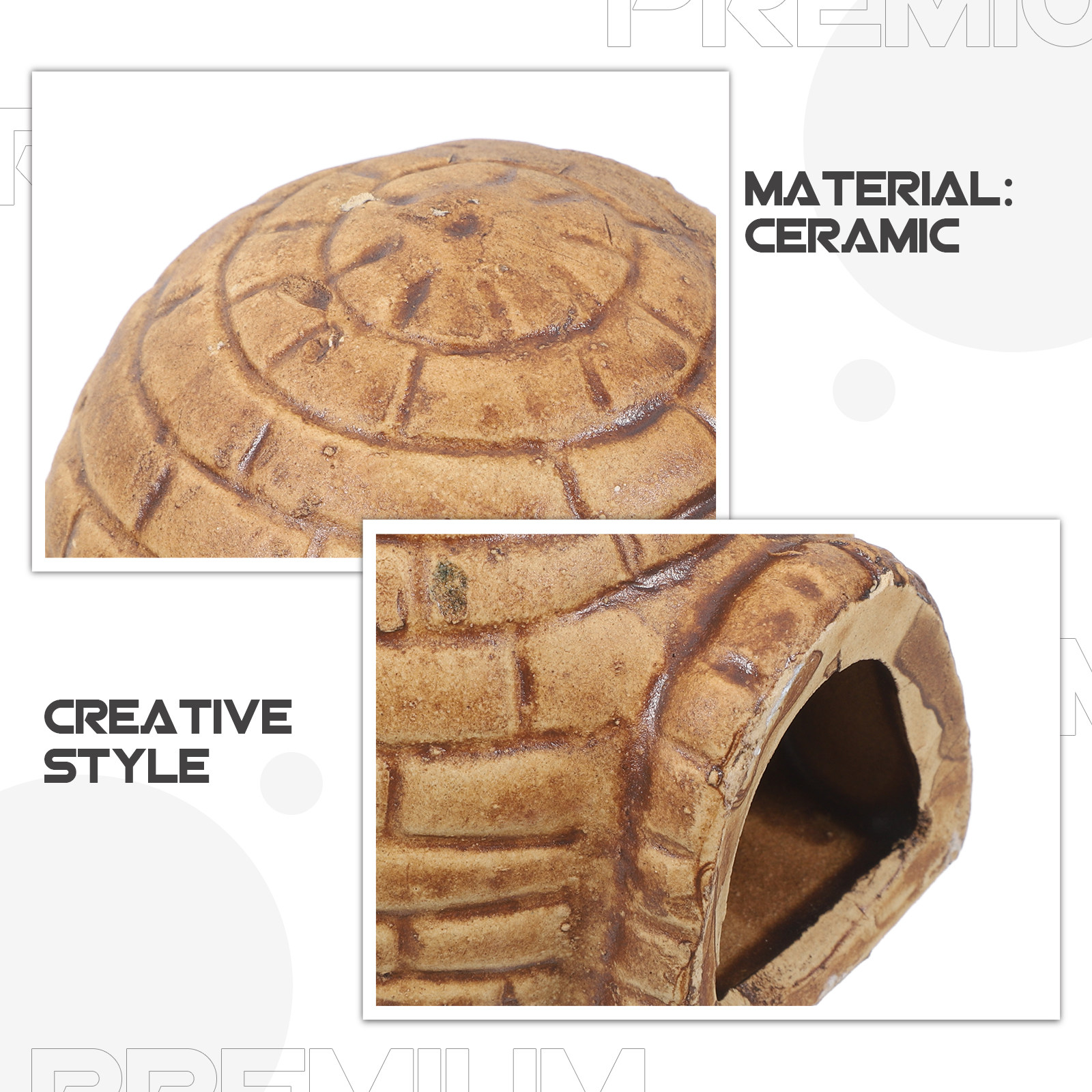 Pleco Caves Aquarium Fish Tank - đánh giá và giá Hide Cave Ceramic