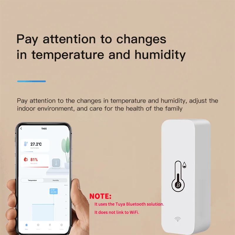 Smart Temperature Humidity Sen - đánh giá và giá Digital Hygrometer Probe