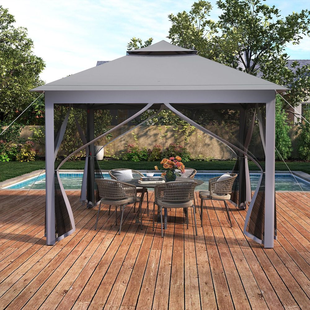 ft 11 ft Pop up Gazebo, Portab - đánh giá và giá Screen Top Mesh