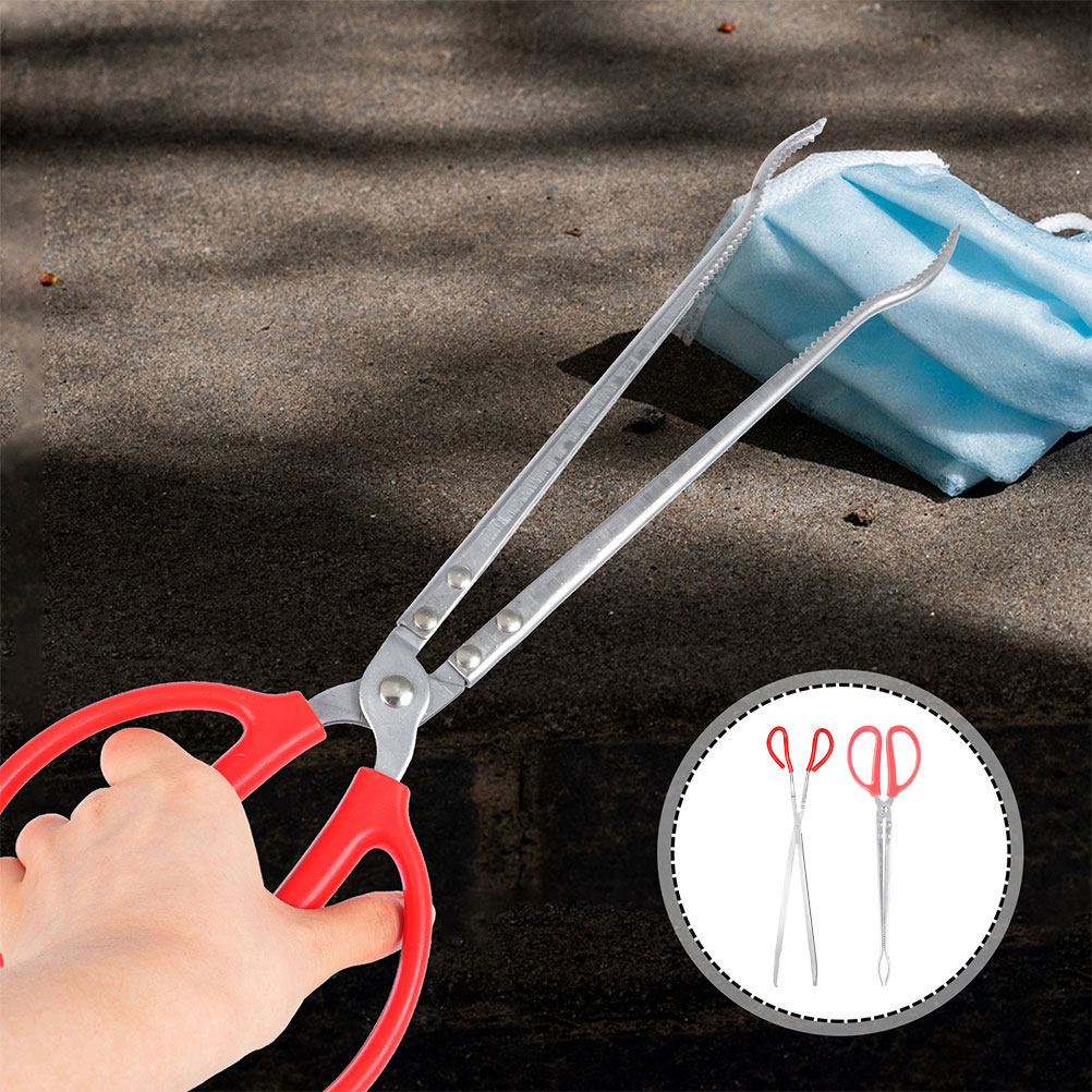 2Pcs Stainless Steel Snake Ton - đánh giá và giá Feeding Tong Stainless